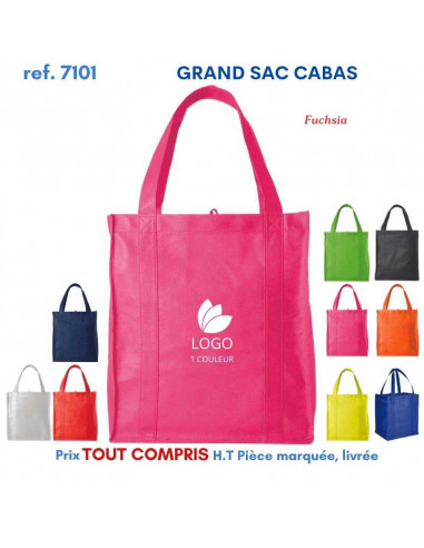 GRAND SAC CABAS REF 7101 7101 SACS SHOPPING - TOTEBAG  3,07 €