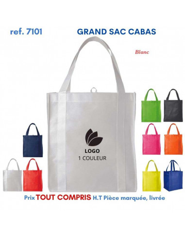 GRAND SAC CABAS REF 7101 7101 SACS SHOPPING - TOTEBAG  3,07 €