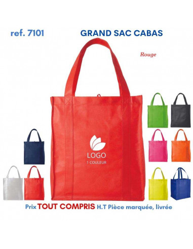 GRAND SAC CABAS REF 7101 7101 SACS SHOPPING - TOTEBAG  3,07 €