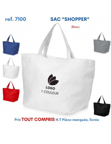 SAC SHOPPER REF 7100 7100 SACS SHOPPING - TOTEBAG  2,96 €