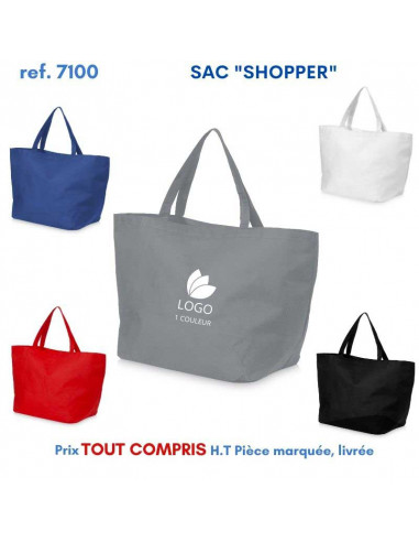 SAC SHOPPER REF 7100 7100 SACS SHOPPING - TOTEBAG  2,96 €