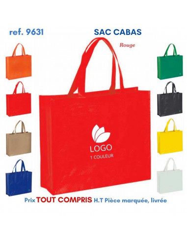 SAC CABAS REF 9631 9631 SACS SHOPPING - TOTEBAG  2,86 €