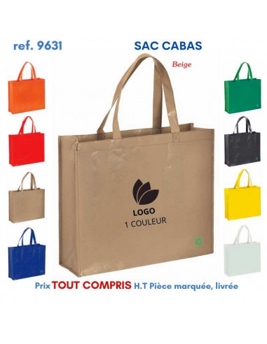 SAC CABAS REF 9631 9631 SACS SHOPPING - TOTEBAG  2,86 €