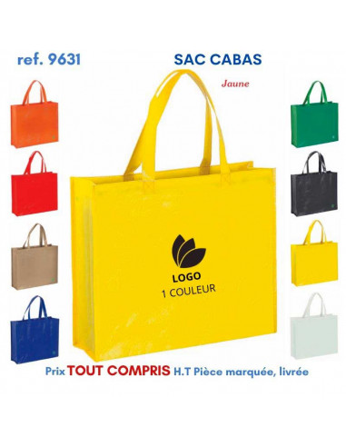 SAC CABAS REF 9631 9631 SACS SHOPPING - TOTEBAG  2,86 €