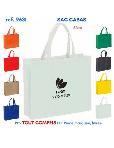 SAC CABAS REF 9631 9631 SACS SHOPPING - TOTEBAG  2,86 €