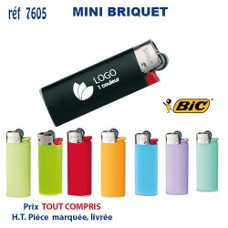 MINI BRIQUET BIC REF 7605 7605 BRIQUETS PUBLICITAIRES - ALLUME TOUT  1,17 €