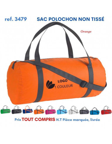 SAC POLOCHON NON TISSE REF 3479 3479 SACS DE SPORT  2,07 €