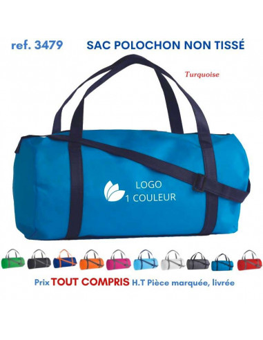 SAC POLOCHON NON TISSE REF 3479 3479 SACS DE SPORT  2,07 €