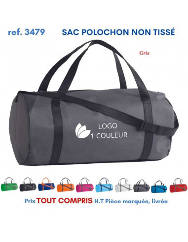 SAC POLOCHON NON TISSE REF 3479 3479 SACS DE SPORT  2,07 €