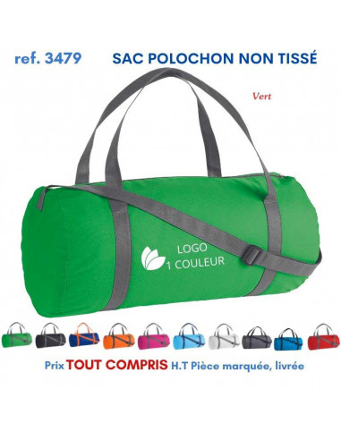 SAC POLOCHON NON TISSE REF 3479 3479 SACS DE SPORT  2,07 €