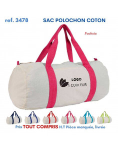 SAC POLOCHON COTON REF 3478 3478 SACS DE SPORT  6,32 € 2