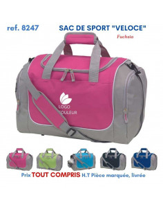 SAC DE SPORT VELOCE REF 8247 8247 SACS DE SPORT  14,62 €