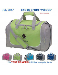 SAC DE SPORT VELOCE REF 8247 8247 SACS DE SPORT  14,62 € 2
