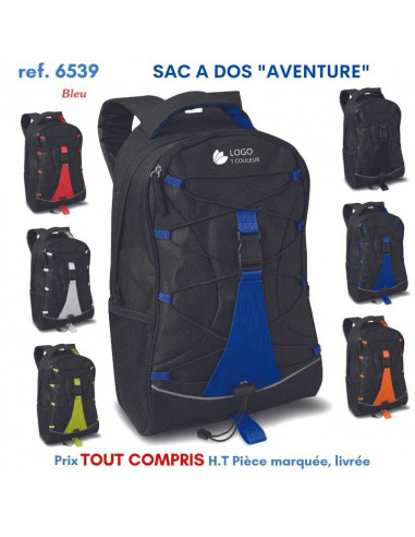 SAC A DOS AVENTURE REF 6539 6539 SAC A DOS  11,67 €