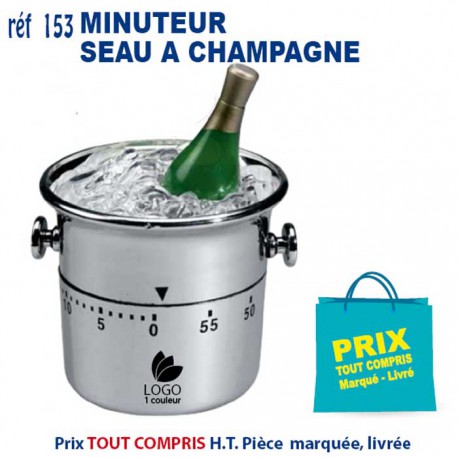 MINUTEUR SEAU A CHAMPAGNE REF 153 153 ARTICLES PUBLICITAIRES DIVERS POUR LA CUISINE  1,98 €