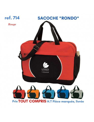 SACOCHE RONDO REF 714 714 SACOCHES - PORTE DOCUMENTS  5,04 €