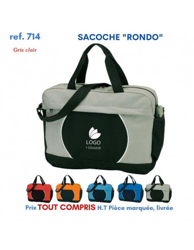 SACOCHE RONDO REF 714 714 SACOCHES - PORTE DOCUMENTS  4,85 €