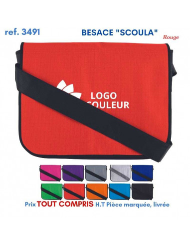 BESACE SCOULA REF 3491 3491 BESACES  3,22 €