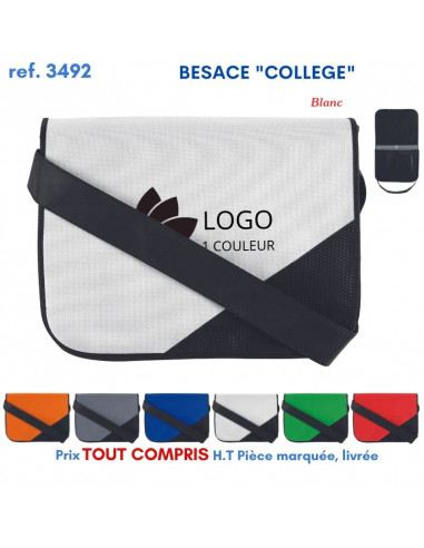 BESACE COLLEGE REF 3492 3492 BESACES  1,76 €