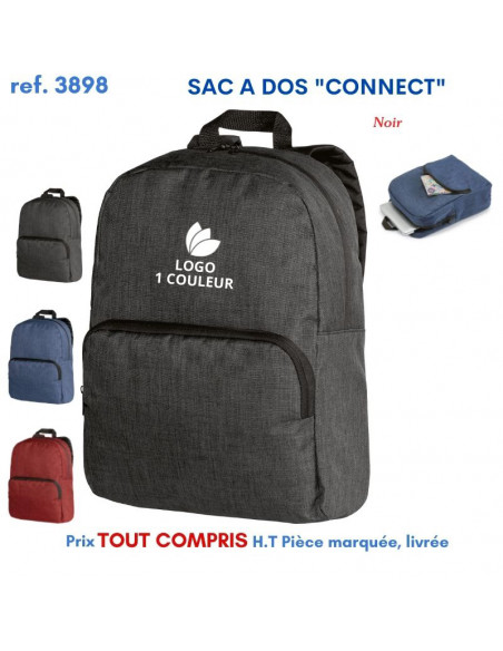 SAC A DOS CONNECT REF 3898 3898 SAC A DOS  14,85 €