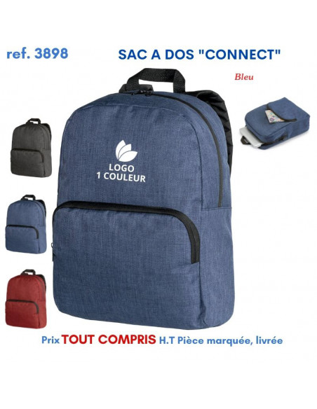 SAC A DOS CONNECT REF 3898 3898 SAC A DOS  14,85 €