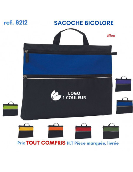 SACOCHE BICOLORE REF 8212 8212 SACOCHES - PORTE DOCUMENTS  3,74 €
