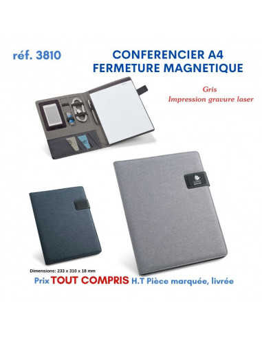 CONFERENCIER A4 MAGNET REF 3810 3810 conférenciers personnalisés  12,96 €