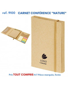 CARNET CONFERENCE NATURE REF 9100 9100 Carnet personnalisé  5,22 €