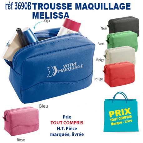 TROUSSE DE MAQUILLAGE MELISSA REF 3690B 3690B TROUSSES  2,98 €