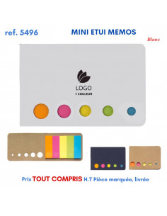 MINI ETUI MEMOS REF 5496 5496 bloc notes - bloc mémos  1,46 € 2