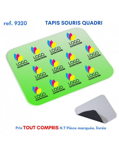 TAPIS SOURIS QUADRI REF 9320 9320 SOURIS TAPIS SOURIS  4,76 €