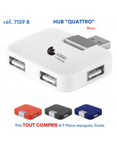 HUB QUATTRO REF 7159 7159 HUB ET DIVERS USB PERSONNALISE  2,03 € 2