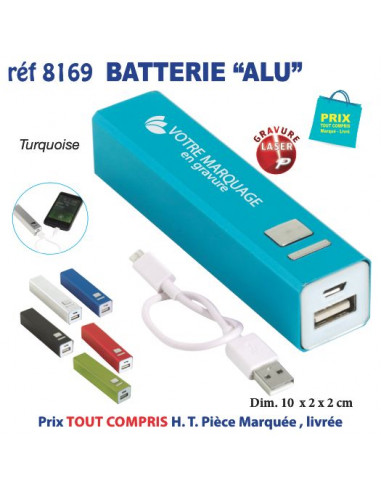 BATTERIE ALU REF 8169 8169 BATTERIE DE SECOURS - CHARGEUR  5,43 €