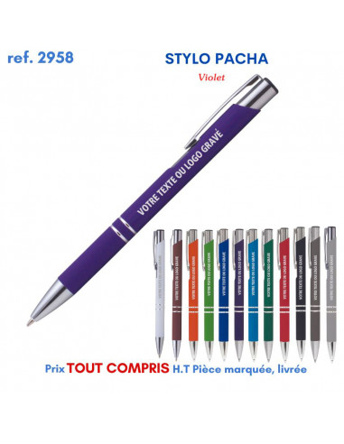 STYLO PACHA REF 2958 2958 Stylos en Metal  1,12 €