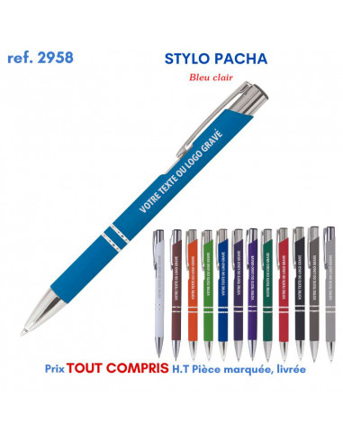 STYLO PACHA REF 2958 2958 Stylos en Metal  1,12 €