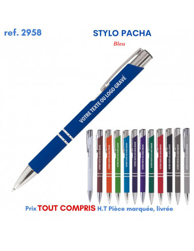 STYLO PACHA REF 2958 2958 Stylos en Metal  1,12 €