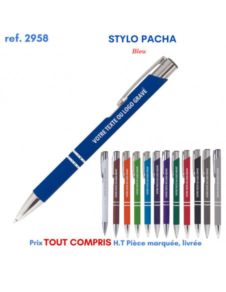 STYLO PACHA REF 2958 2958 Stylos en Metal  1,12 €