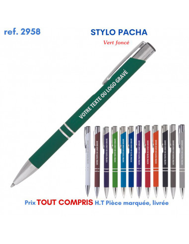 STYLO PACHA REF 2958 2958 Stylos en Metal  1,12 €