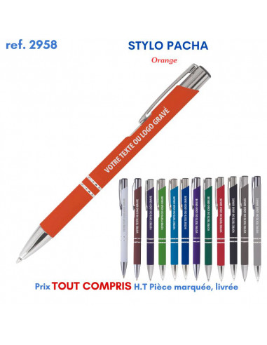 STYLO PACHA REF 2958 2958 Stylos en Metal  1,12 €