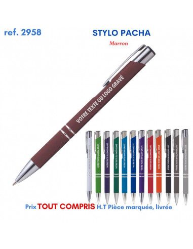 STYLO PACHA REF 2958 2958 Stylos en Metal  1,12 €