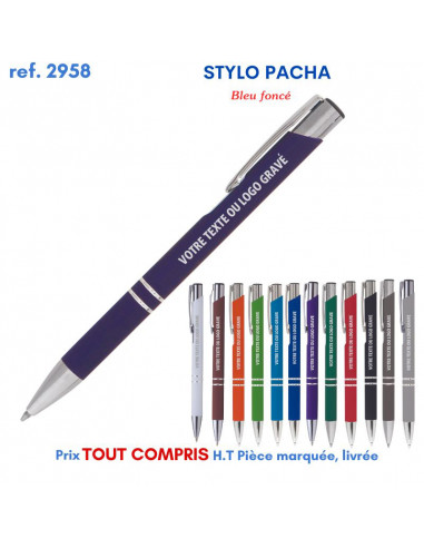 STYLO PACHA REF 2958 2958 Stylos en Metal  1,12 €