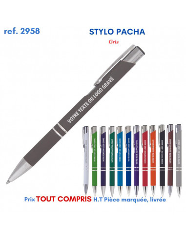 STYLO PACHA REF 2958 2958 Stylos en Metal  1,12 €