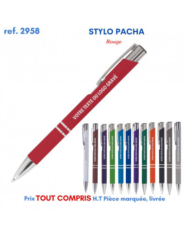 STYLO PACHA REF 2958 2958 Stylos en Metal  1,12 €