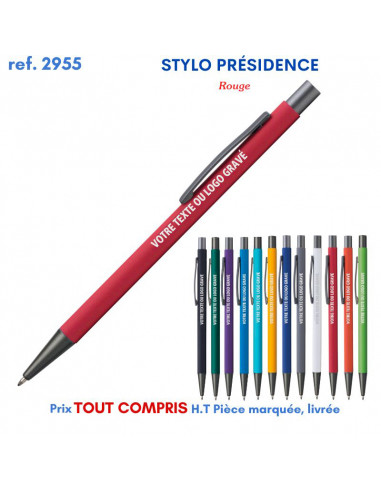 STYLO PRESIDENCE REF 2955 2955 Stylos en Metal  1,53 €