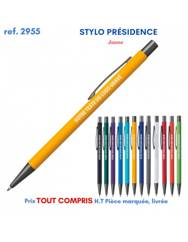 STYLO PRESIDENCE REF 2955 2955 Stylos en Metal  1,53 €