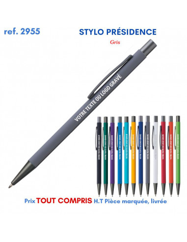 STYLO PRESIDENCE REF 2955 2955 Stylos en Metal  1,53 €