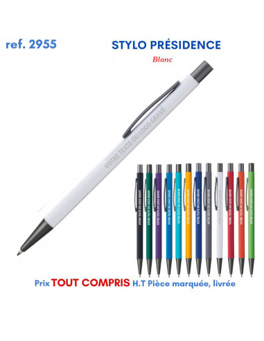 STYLO PRESIDENCE REF 2955 2955 Stylos en Metal  1,53 €