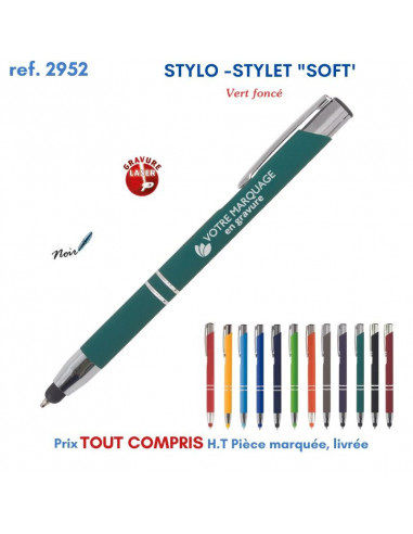 STYLO STYLET SOFT REF 2952 2952 Stylos en Metal  1,96 €