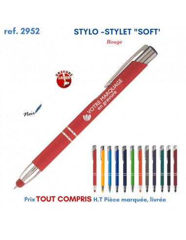 STYLO STYLET SOFT REF 2952 2952 Stylos en Metal  1,96 €