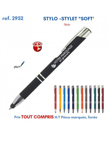 STYLO STYLET SOFT REF 2952 2952 Stylos en Metal  1,96 €